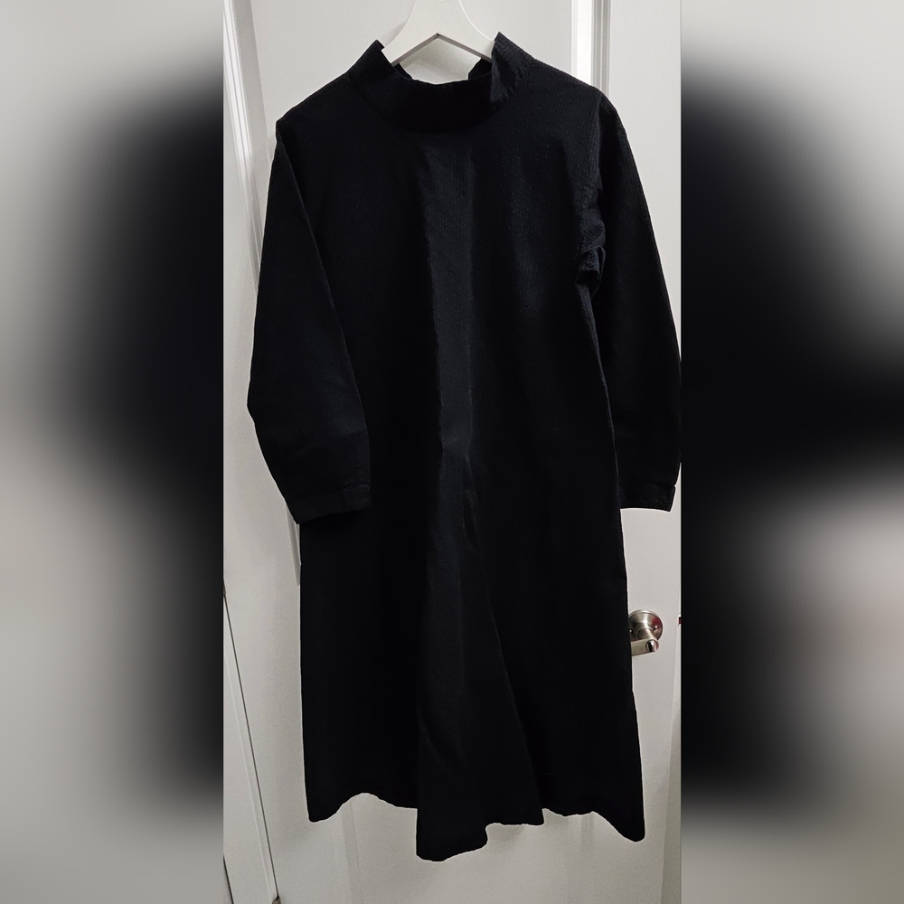 Black Uniqlo Longsleeve Dress